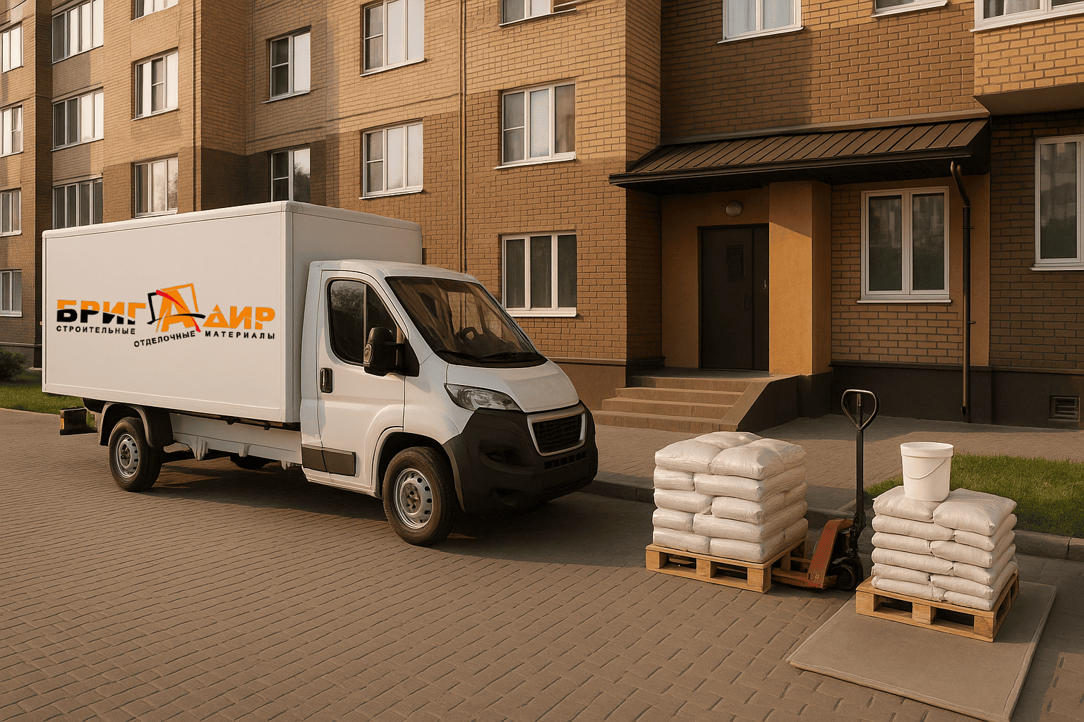 оптовая доставка строительных материалов в Тольятти